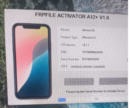 FRPFILE ACTIVATOR - A12 + Bypass Hello Screen - iPhone XR to 17 Pro Max - IPad A12+ To M3 ✅️